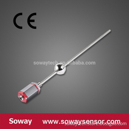 Magnetostrictive water tank/fuel tank liquid level sensor
